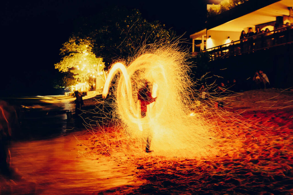 Thailand Fire Dancer